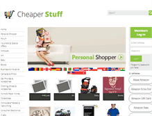 Tablet Screenshot of cheaper-stuff.com